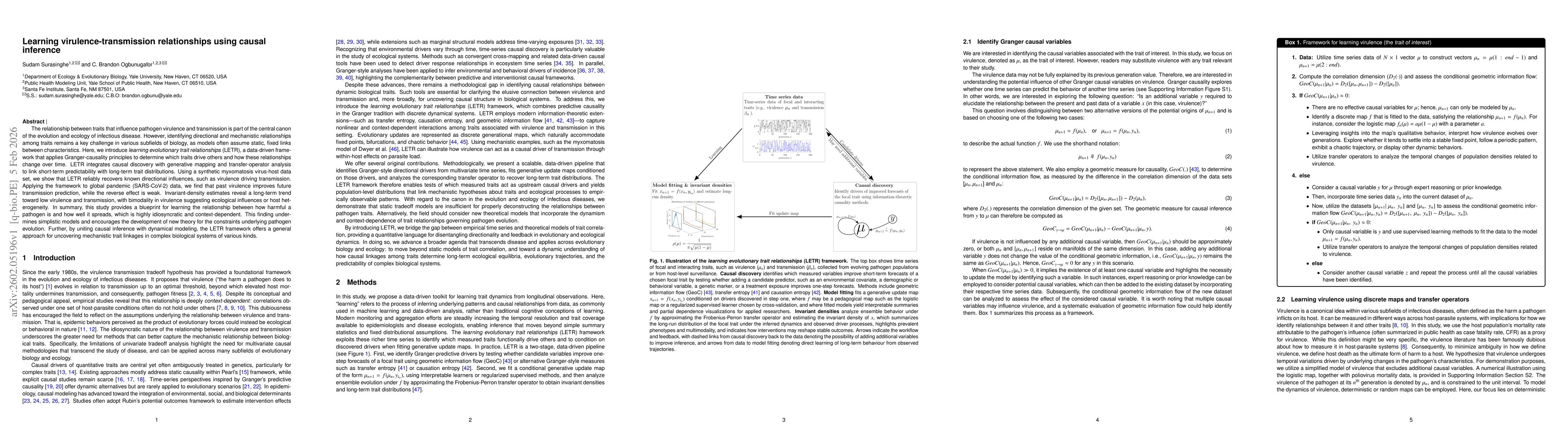 Thumbnail for Learning virulence-transmission relationships using causal inference