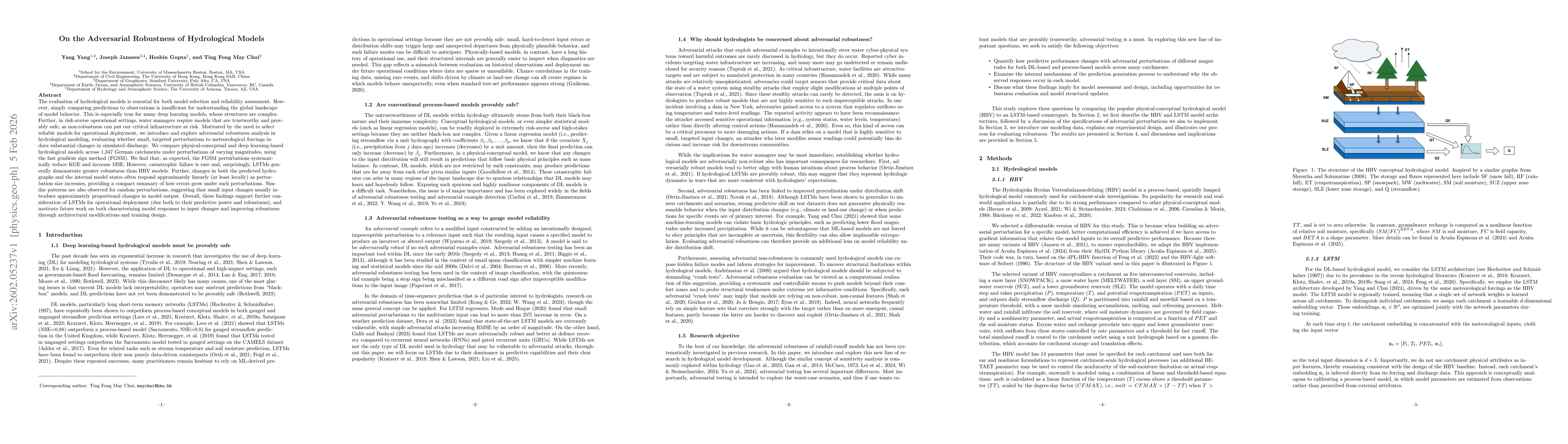 Thumbnail for On the Adversarial Robustness of Hydrological Models