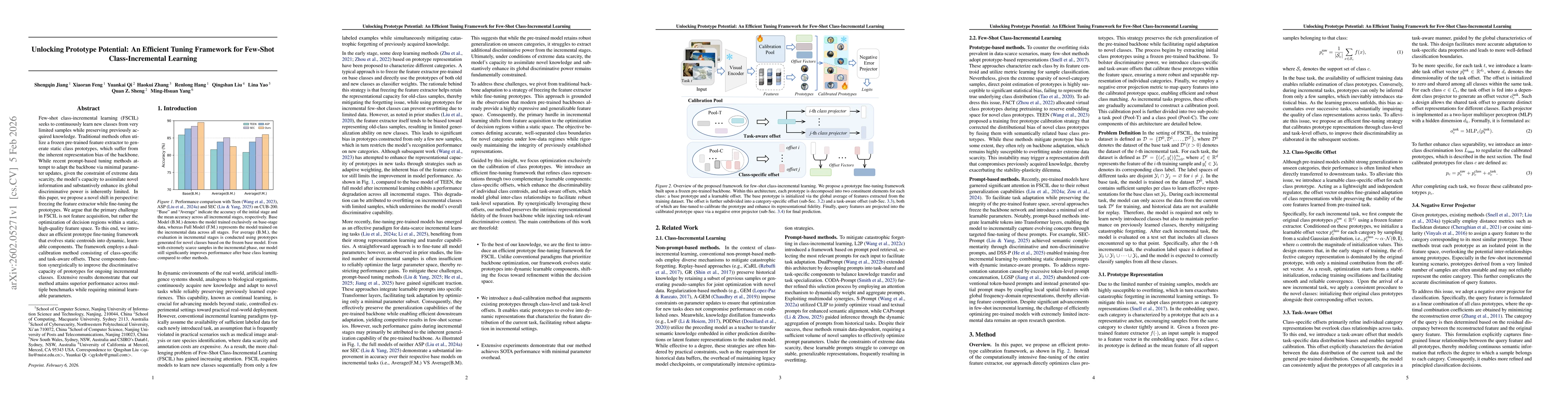 Thumbnail for Unlocking Prototype Potential: An Efficient Tuning Framework for Few-Shot Class-Incremental Learning