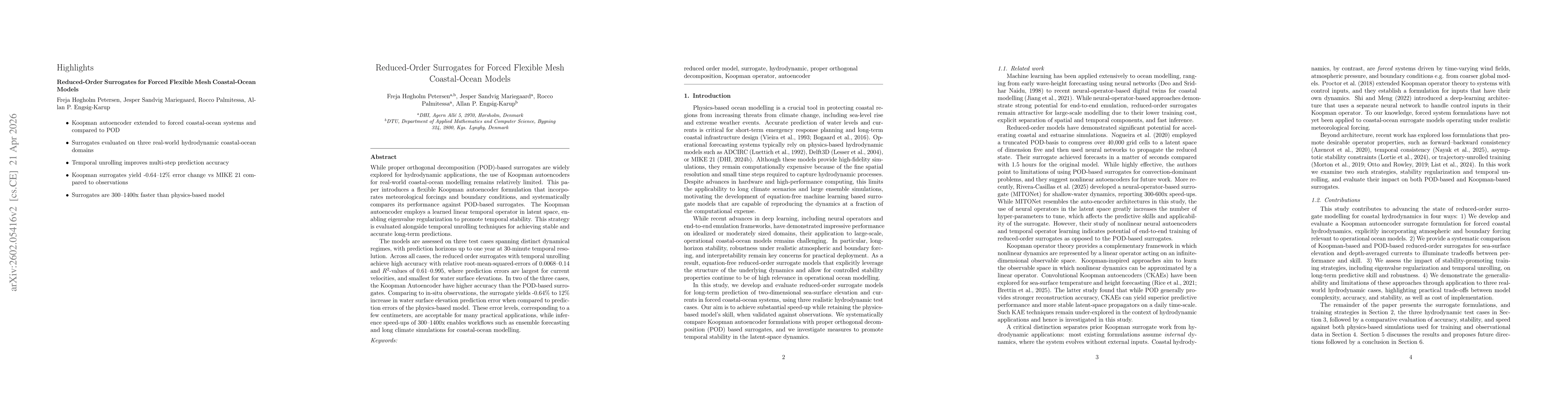 Thumbnail for Reduced-Order Surrogates for Forced Flexible Mesh Coastal-Ocean Models
