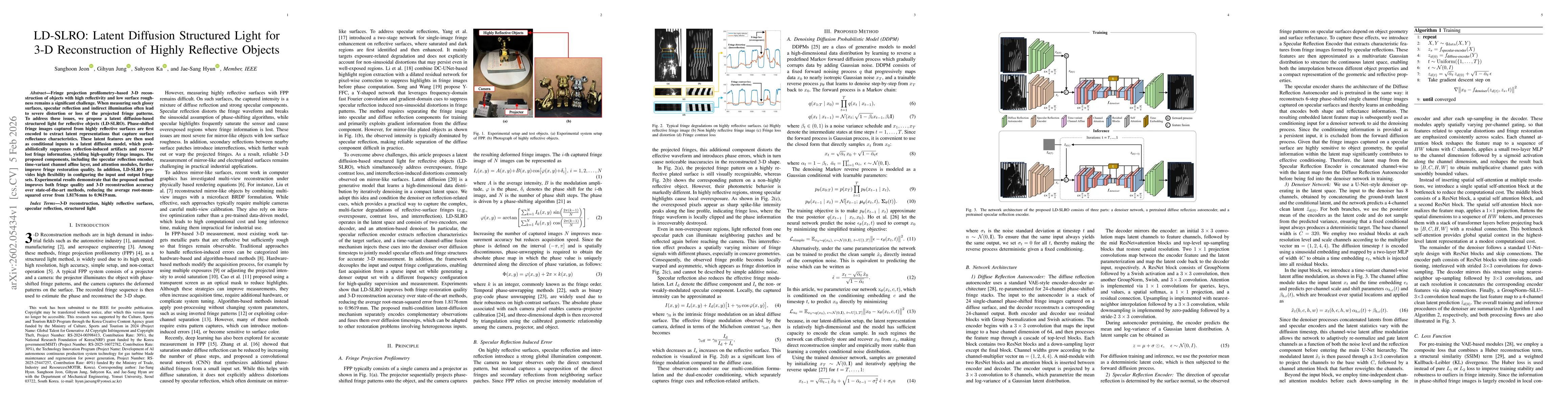 Thumbnail for LD-SLRO: Latent Diffusion Structured Light for 3-D Reconstruction of Highly Reflective Objects