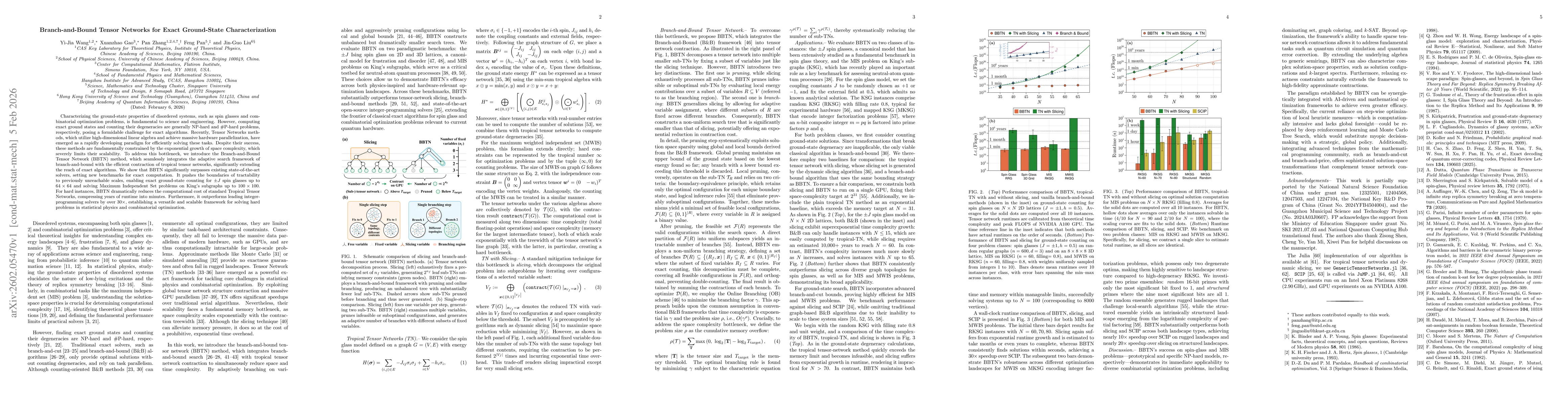 Thumbnail for Branch-and-Bound Tensor Networks for Exact Ground-State Characterization