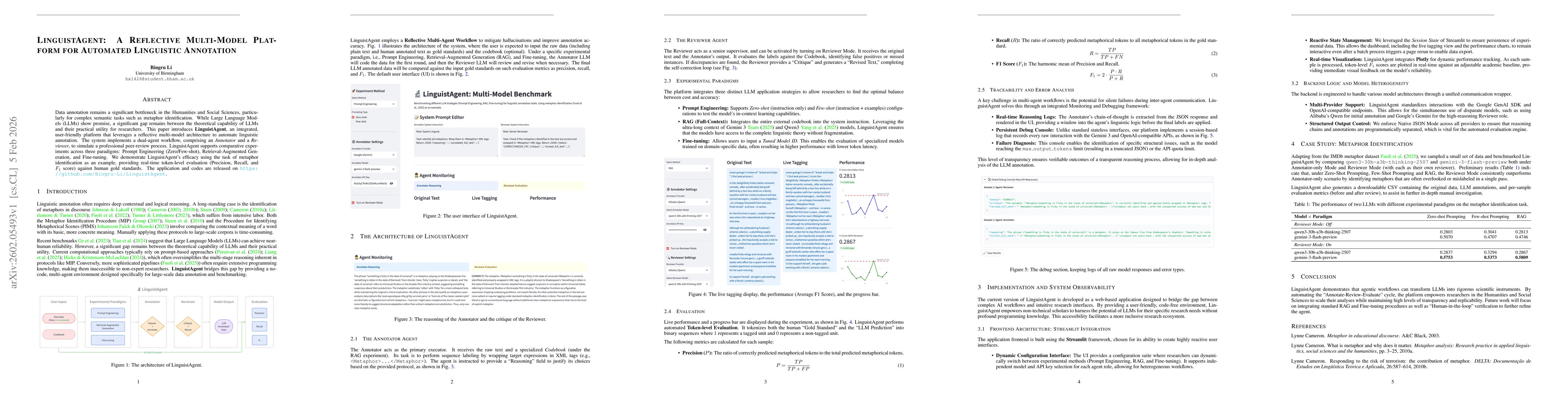 Thumbnail for LinguistAgent: A Reflective Multi-Model Platform for Automated Linguistic Annotation