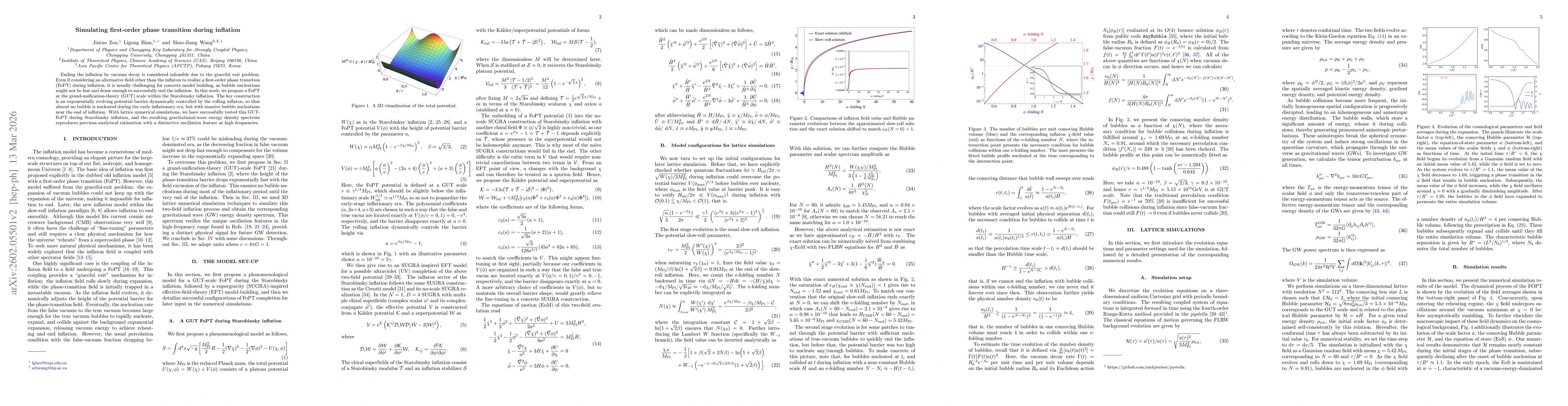 Thumbnail for Simulating first-order phase transition during inflation