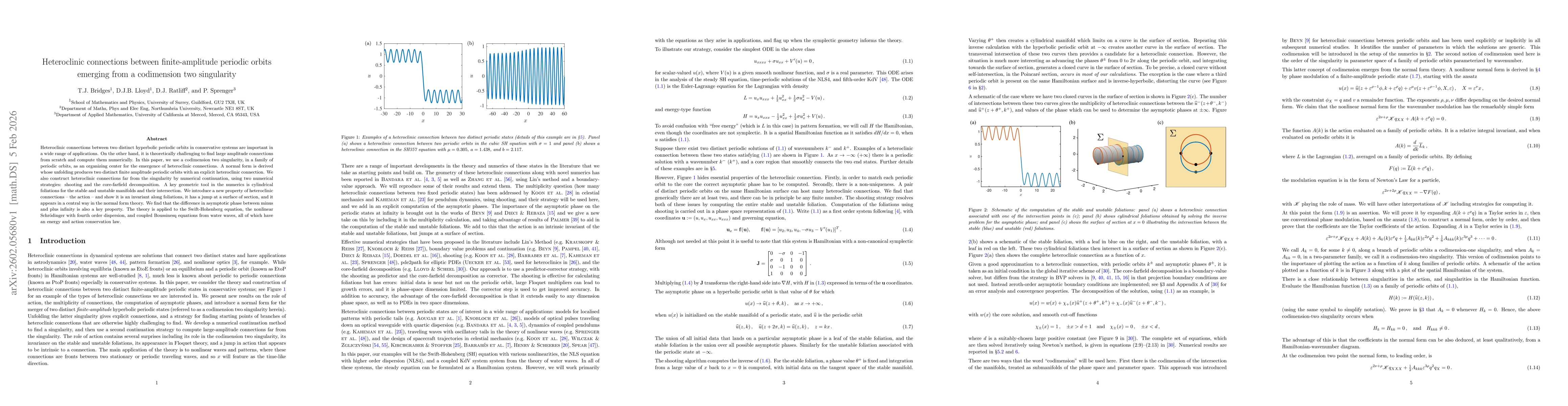 Thumbnail for Heteroclinic connections between finite-amplitude periodic orbits emerging from a codimension two singularity