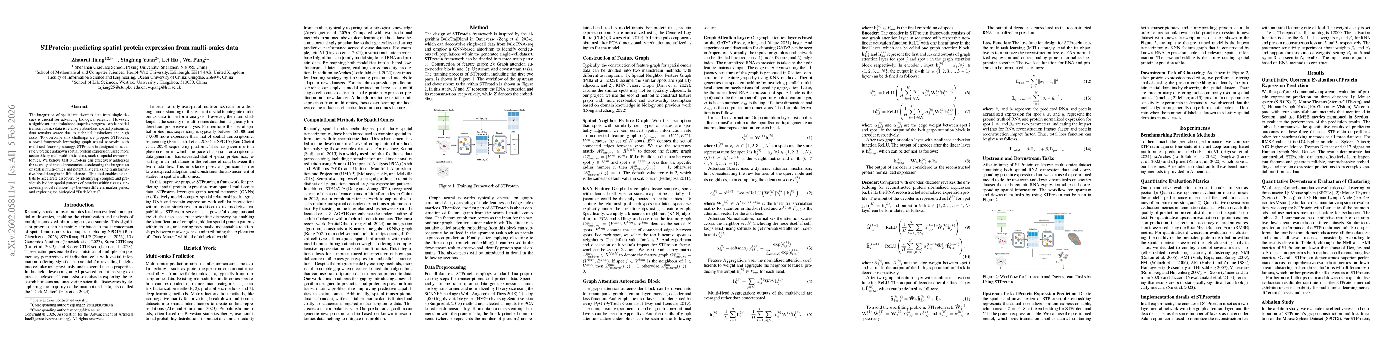 Thumbnail for STProtein: predicting spatial protein expression from multi-omics data