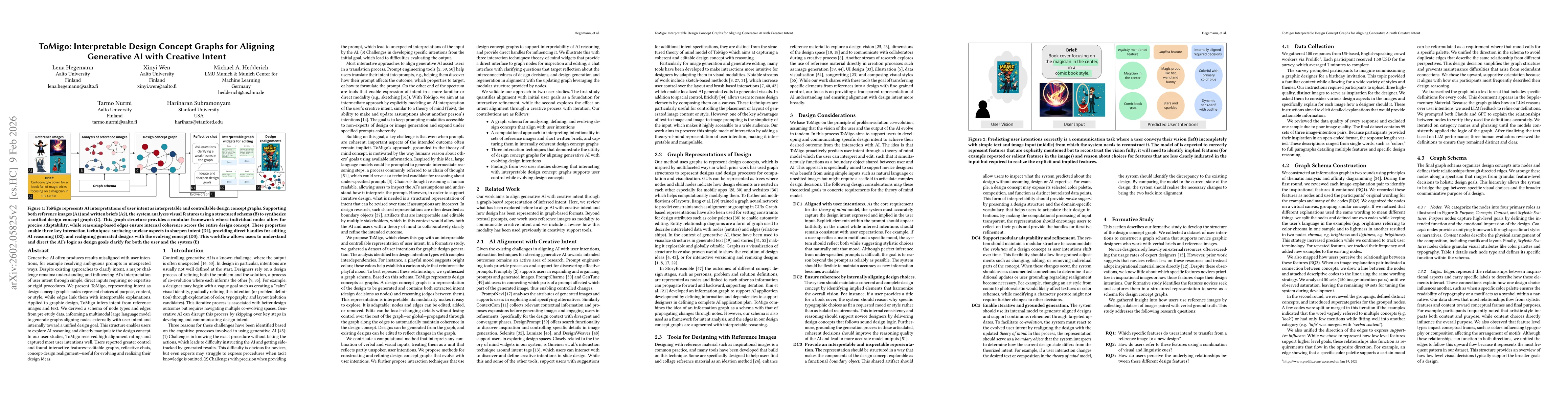 Thumbnail for ToMigo: Interpretable Design Concept Graphs for Aligning Generative AI with Creative Intent
