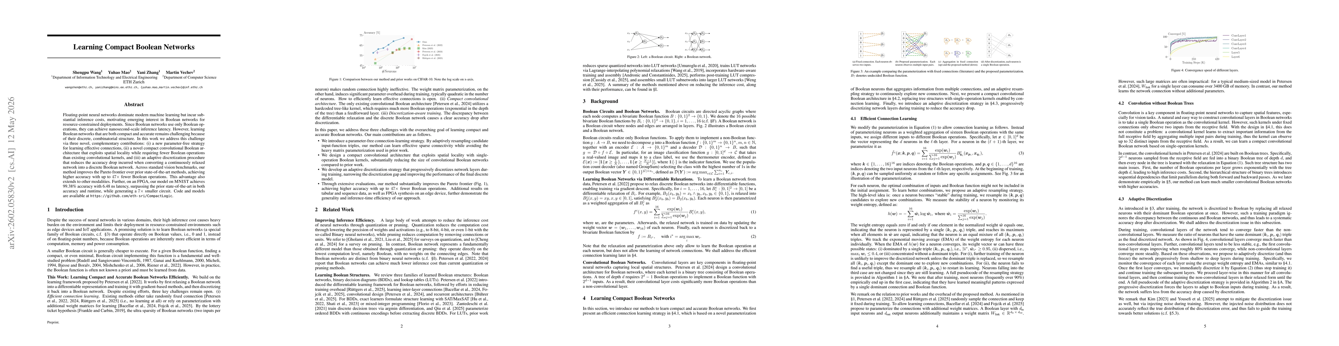 Thumbnail for Learning Compact Boolean Networks