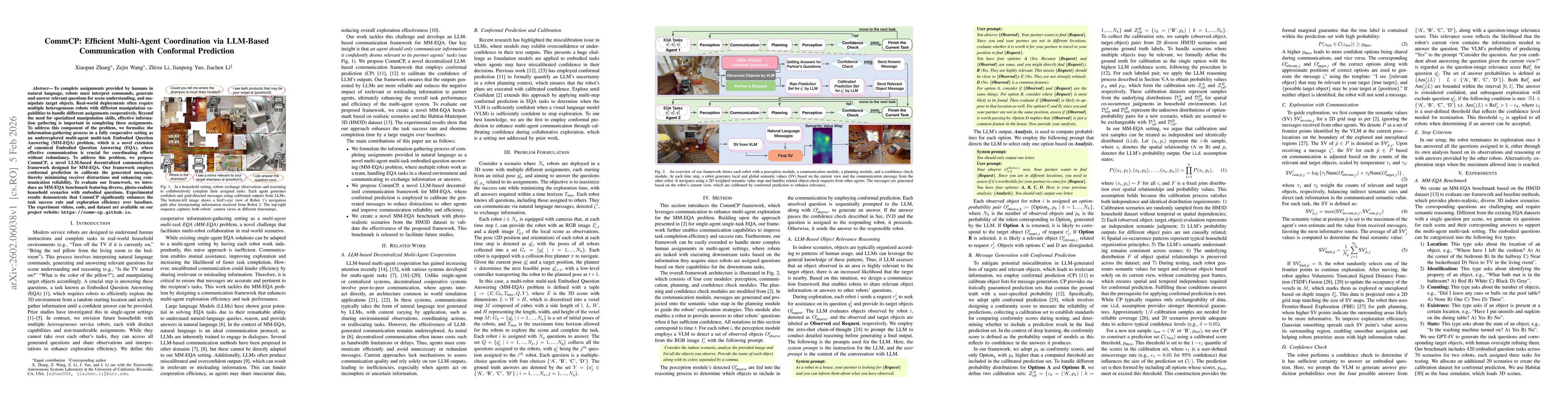 Thumbnail for CommCP: Efficient Multi-Agent Coordination via LLM-Based Communication with Conformal Prediction