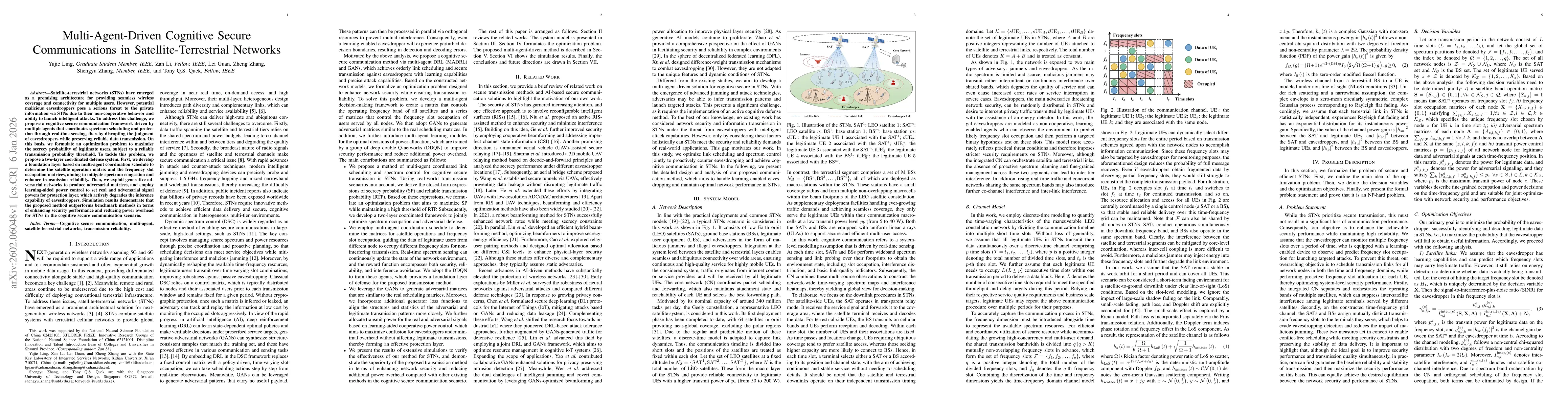 Thumbnail for Multi-Agent-Driven Cognitive Secure Communications in Satellite-Terrestrial Networks