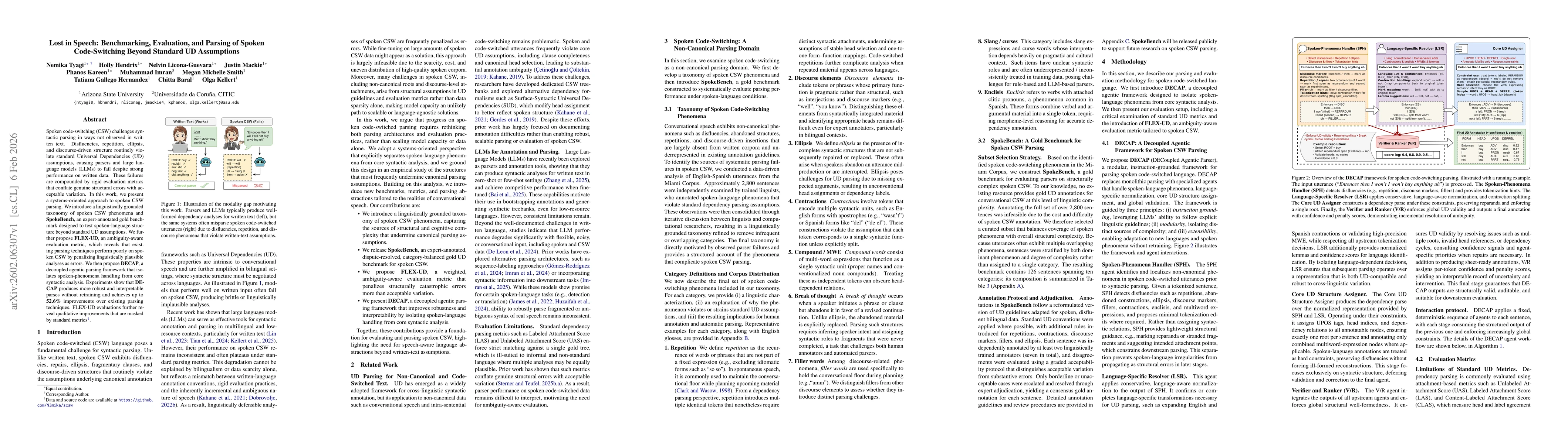 Thumbnail for Lost in Speech: Benchmarking, Evaluation, and Parsing of Spoken Code-Switching Beyond Standard UD Assumptions