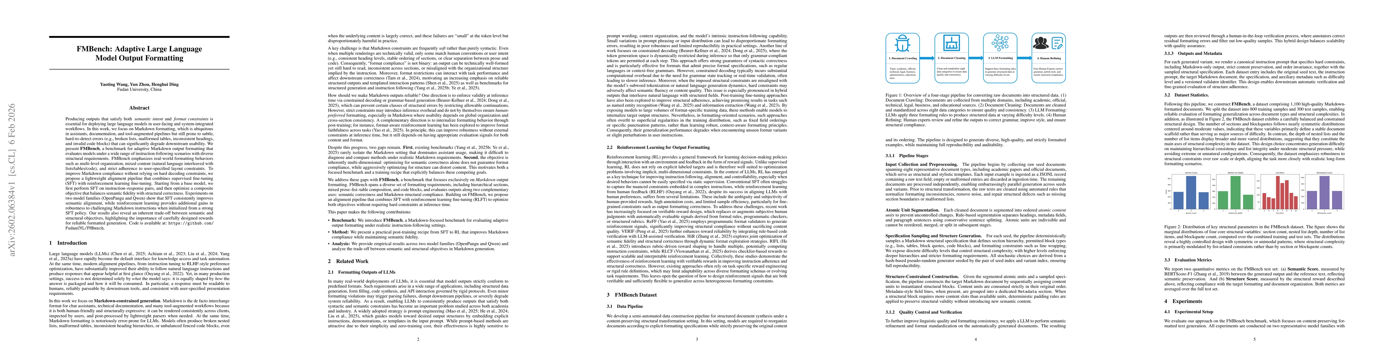 Thumbnail for FMBench: Adaptive Large Language Model Output Formatting