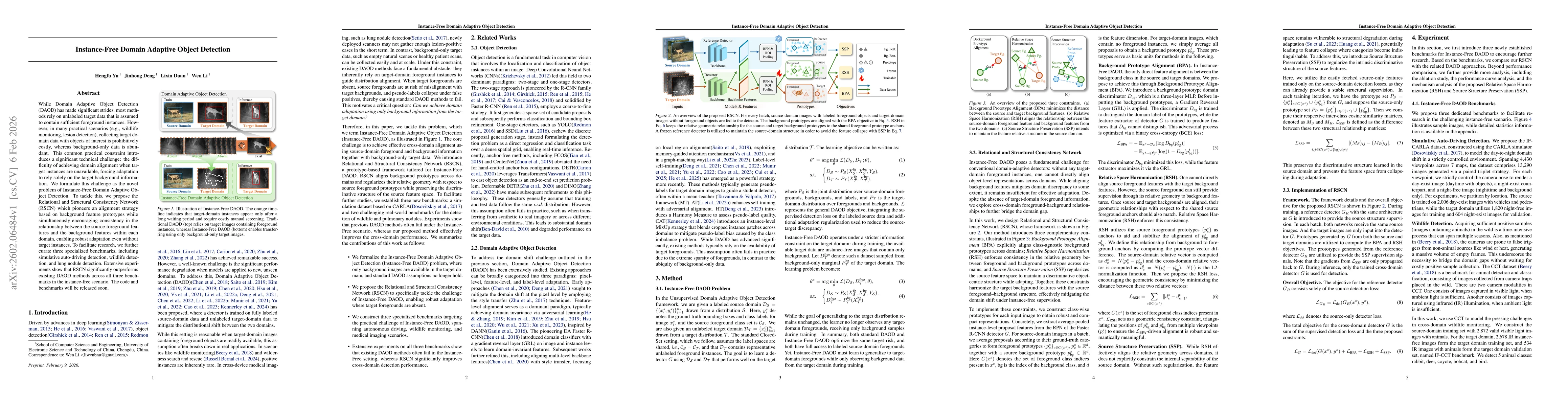 Thumbnail for Instance-Free Domain Adaptive Object Detection