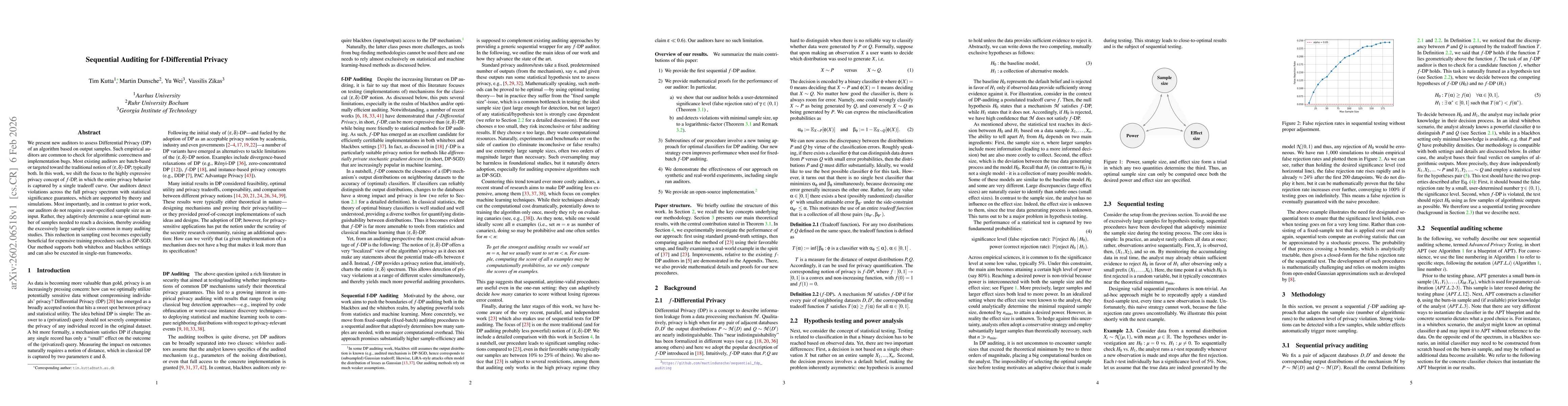 Thumbnail for Sequential Auditing for f-Differential Privacy