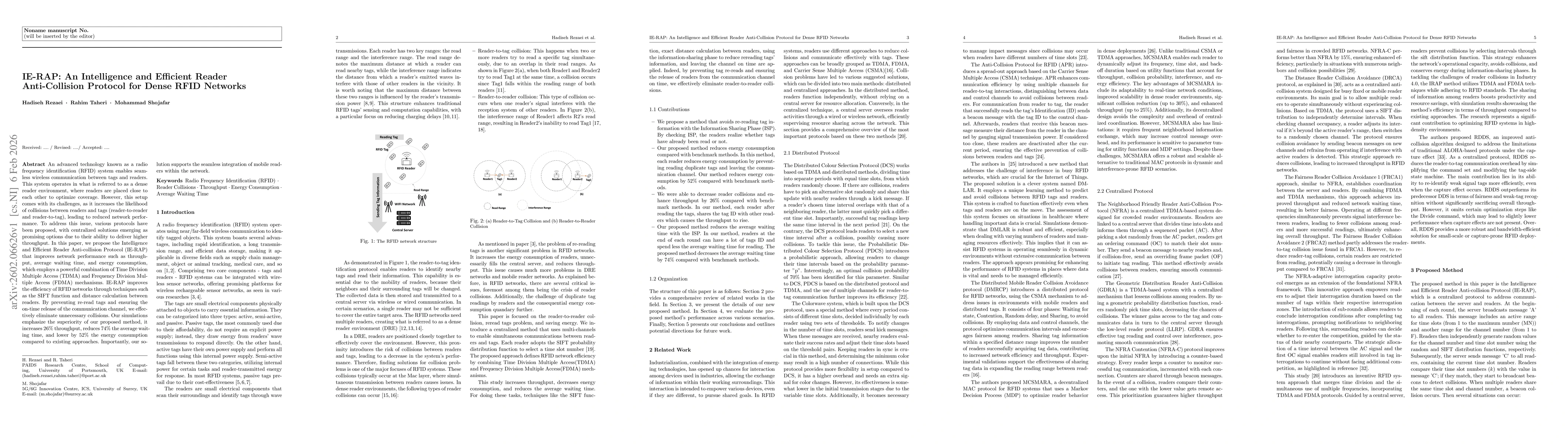 Thumbnail for IE-RAP: An Intelligence and Efficient Reader Anti-Collision Protocol for Dense RFID Networks