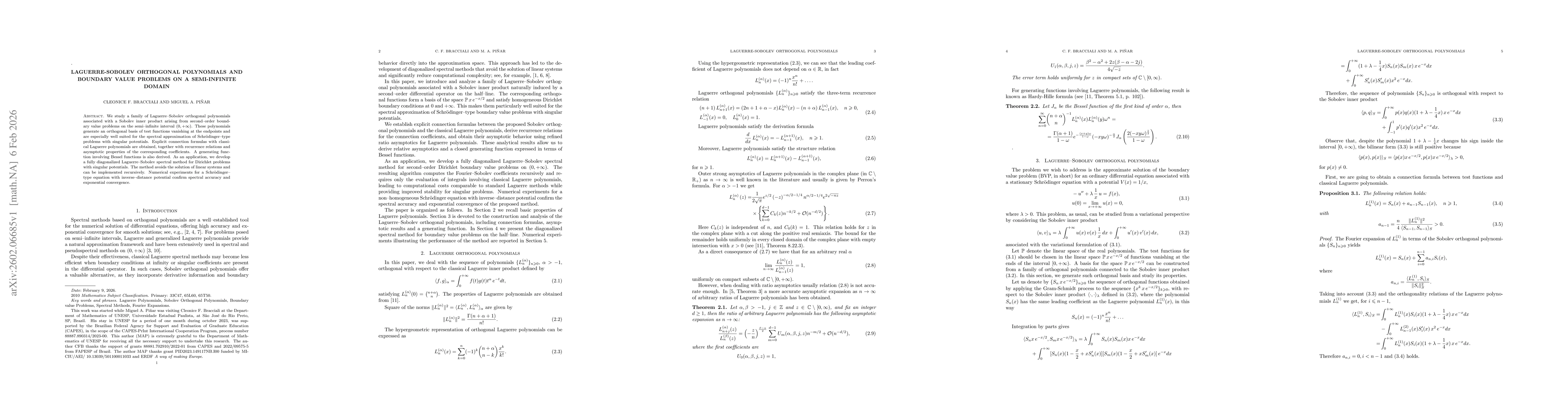 Thumbnail for Laguerre-Sobolev orthogonal Polynomials and Boundary Value Problems on a semi-infinite domain