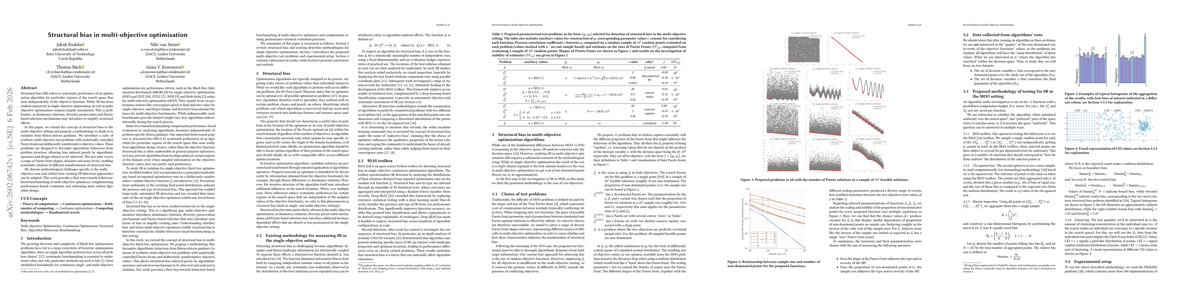 Thumbnail for Structural bias in multi-objective optimisation