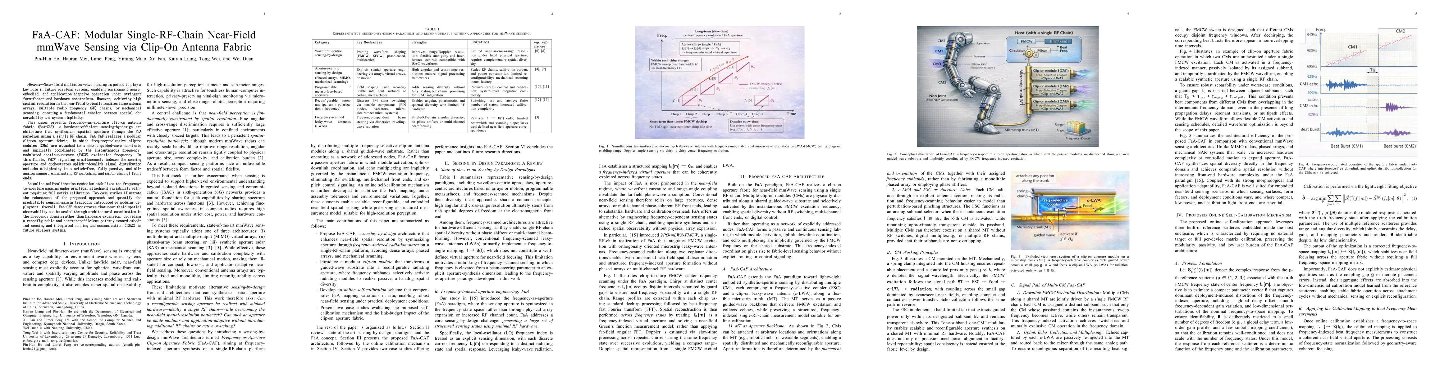 Thumbnail for FaA-CAF: Modular Single-RF-Chain Near-Field mmWave Sensing via Clip-On Antenna Fabric
