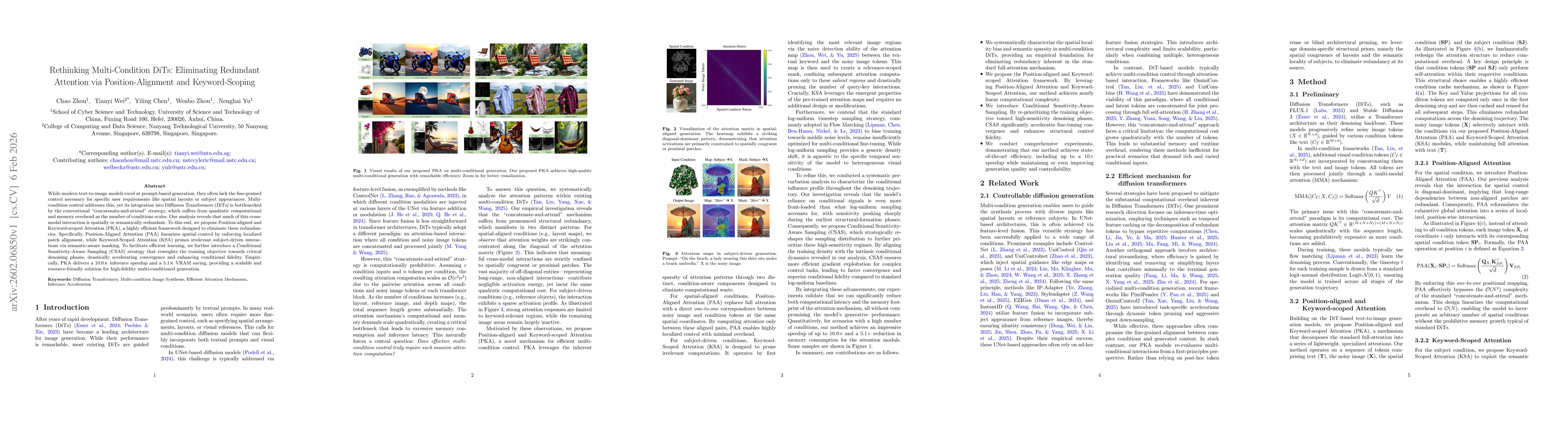 Thumbnail for Rethinking Multi-Condition DiTs: Eliminating Redundant Attention via Position-Alignment and Keyword-Scoping