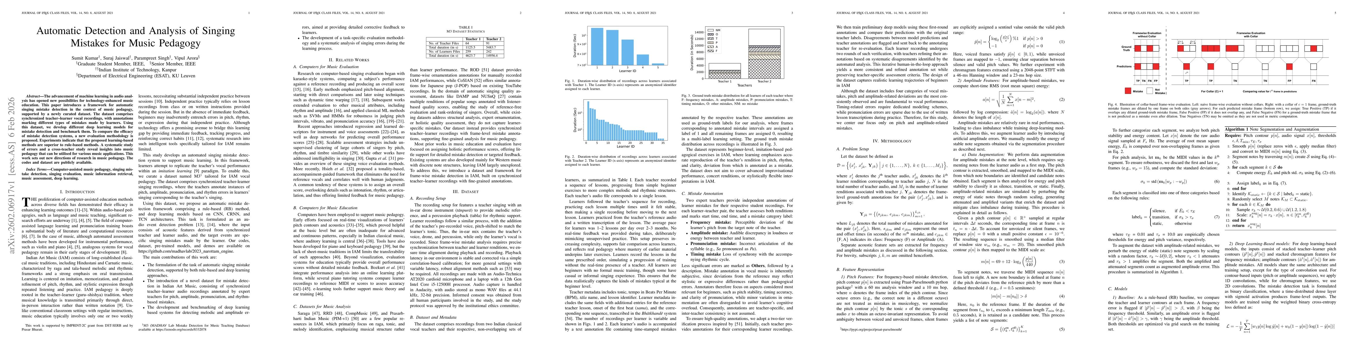 Thumbnail for Automatic Detection and Analysis of Singing Mistakes for Music Pedagogy