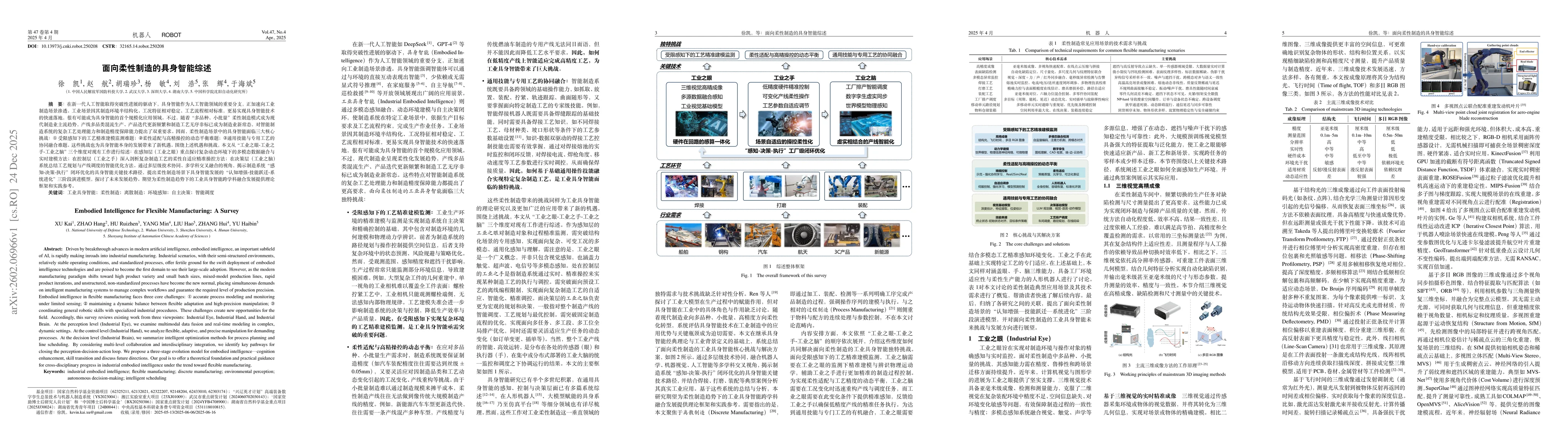 Thumbnail for Embodied Intelligence for Flexible Manufacturing: A Survey