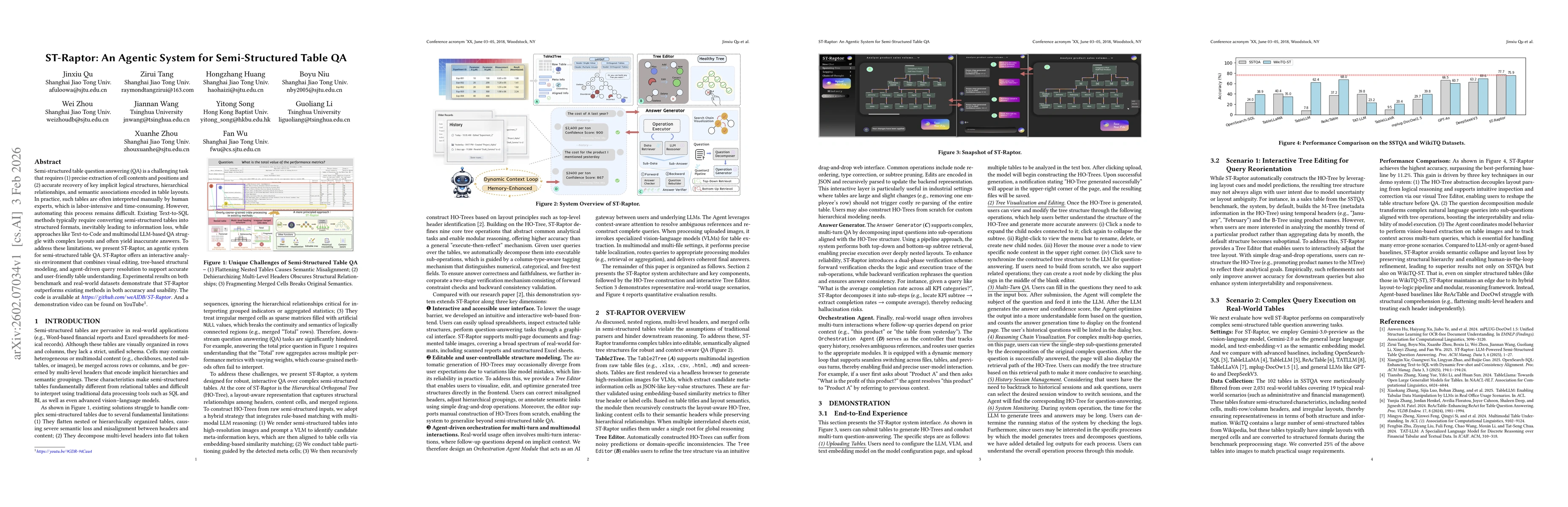 Thumbnail for ST-Raptor: An Agentic System for Semi-Structured Table QA