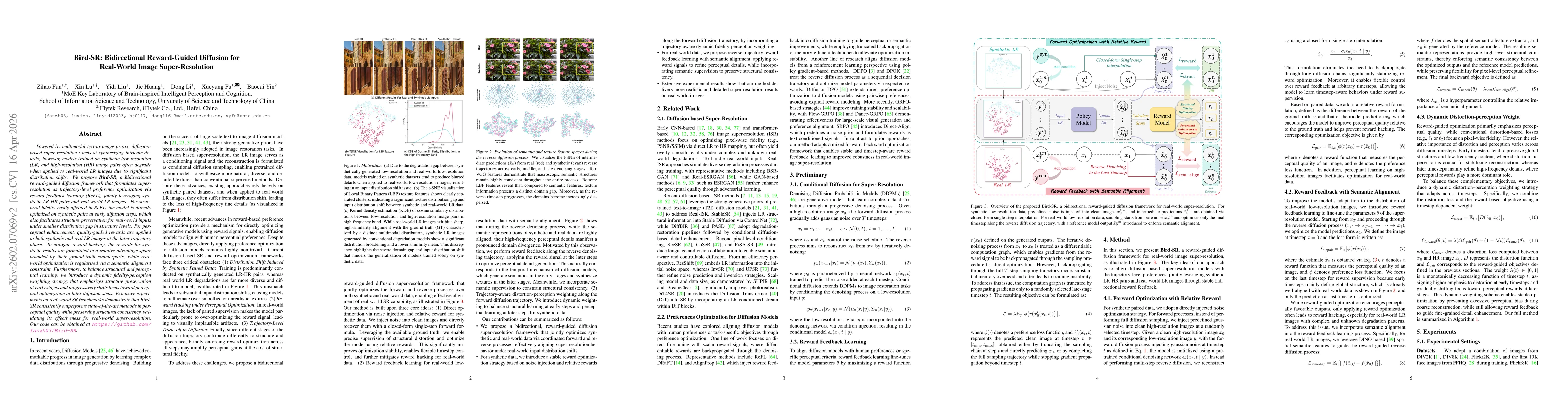 Thumbnail for Bidirectional Reward-Guided Diffusion for Real-World Image Super-Resolution
