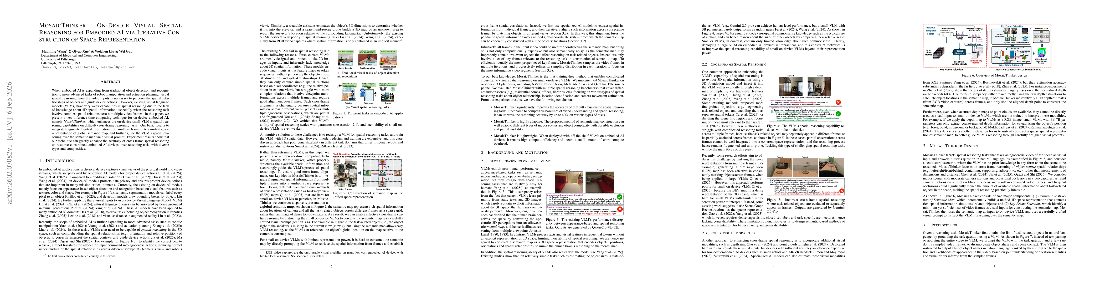 Thumbnail for MosaicThinker: On-Device Visual Spatial Reasoning for Embodied AI via Iterative Construction of Space Representation