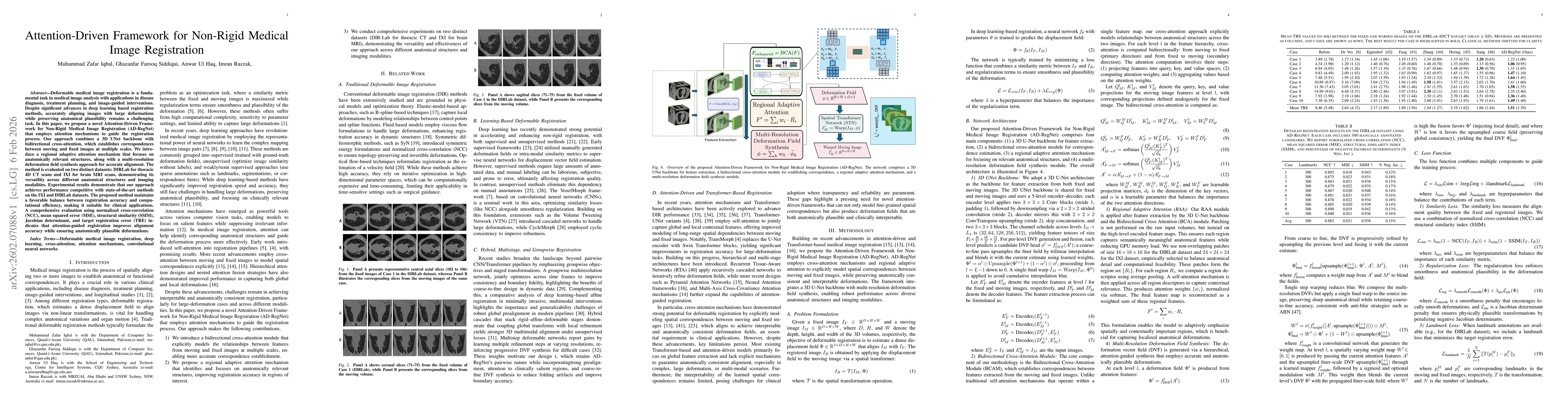 Thumbnail for Attention-Driven Framework for Non-Rigid Medical Image Registration