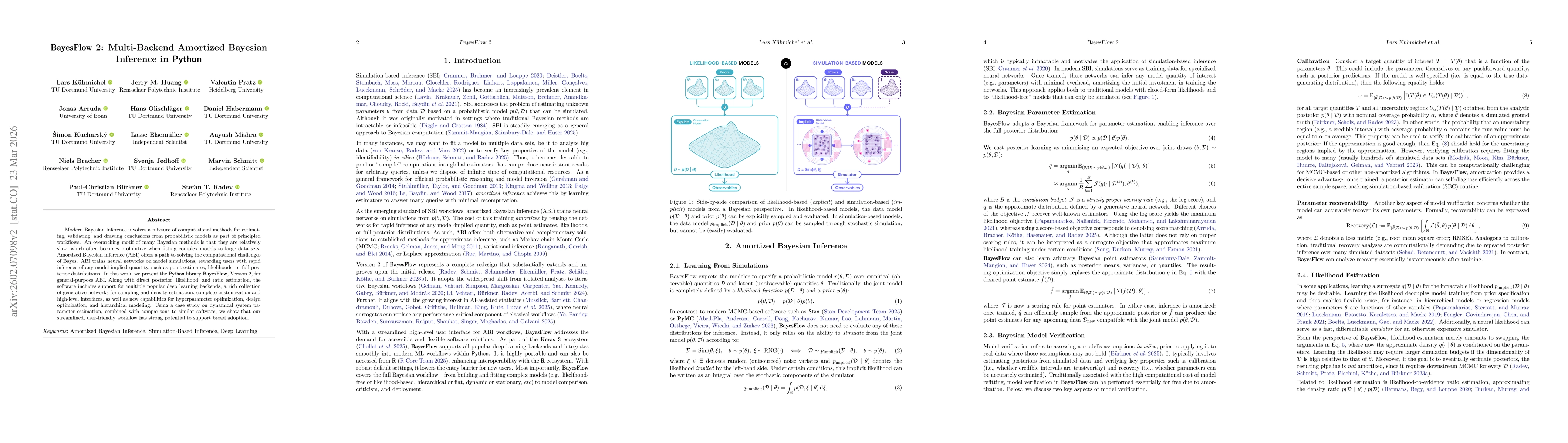 Thumbnail for BayesFlow 2.0: Multi-Backend Amortized Bayesian Inference in Python