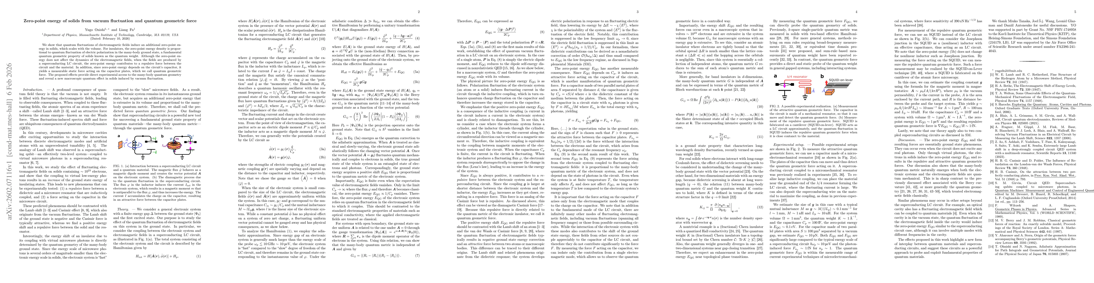 Thumbnail for Zero-point energy of solids from vacuum fluctuation and quantum geometric force