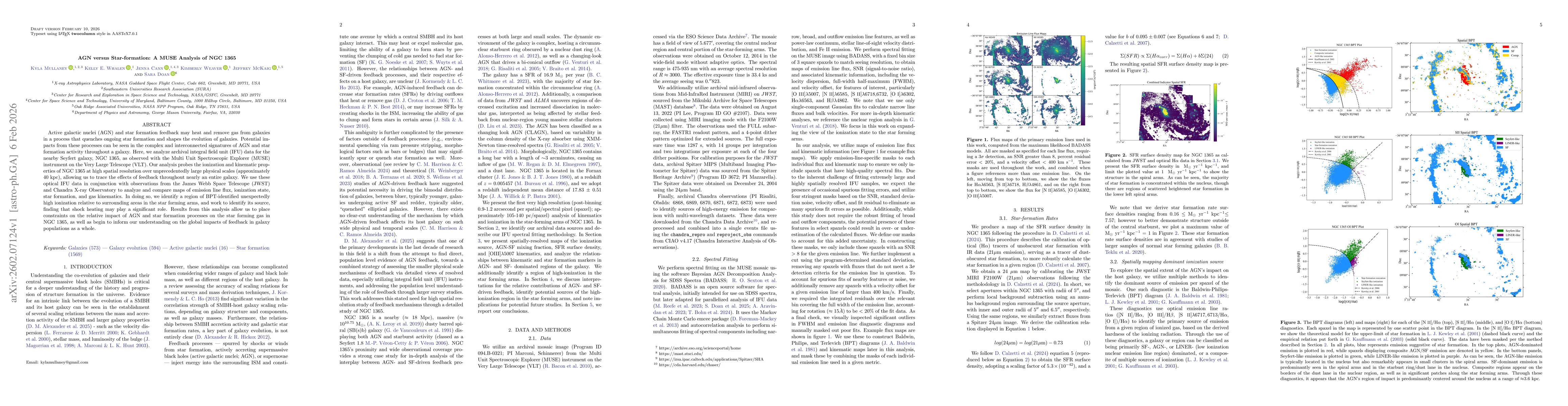 Thumbnail for AGN versus Star-formation: A MUSE Analysis of NGC 1365