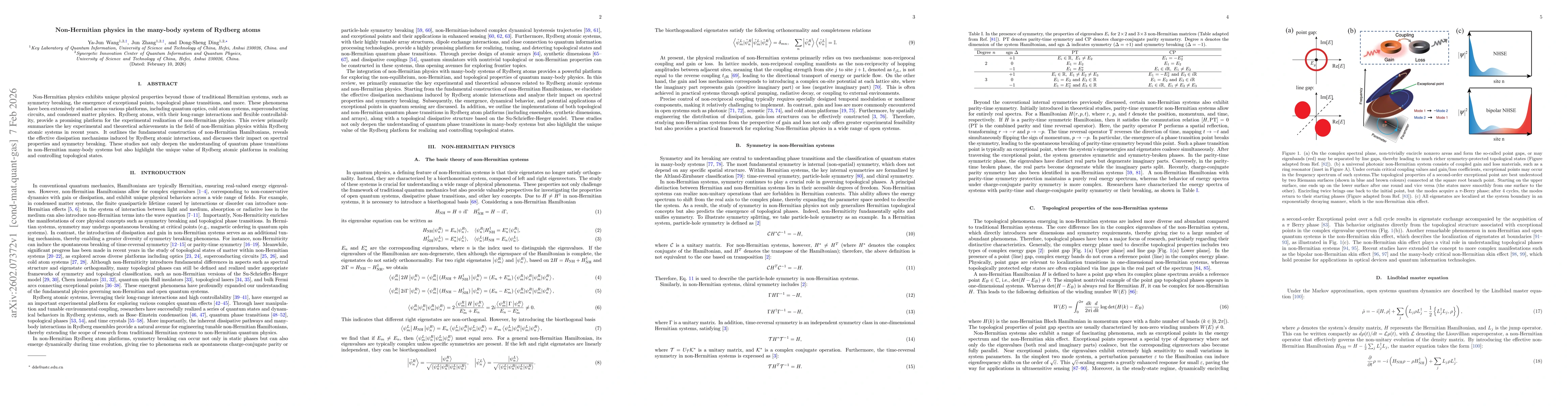 Thumbnail for Non-Hermitian physics in the many-body system of Rydberg atoms