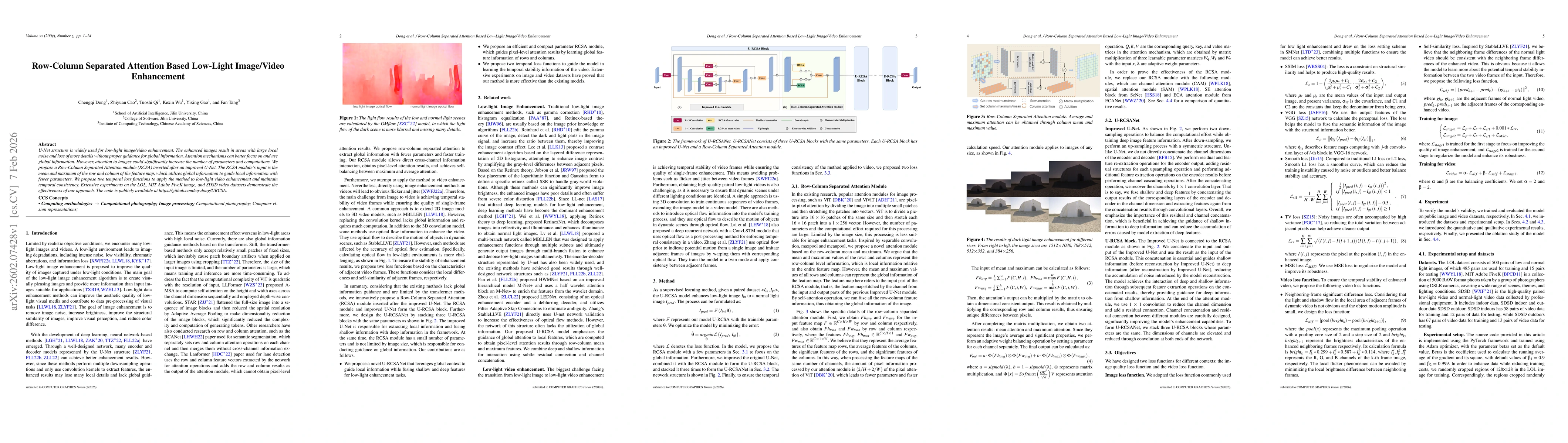 Thumbnail for Row-Column Separated Attention Based Low-Light Image/Video Enhancement