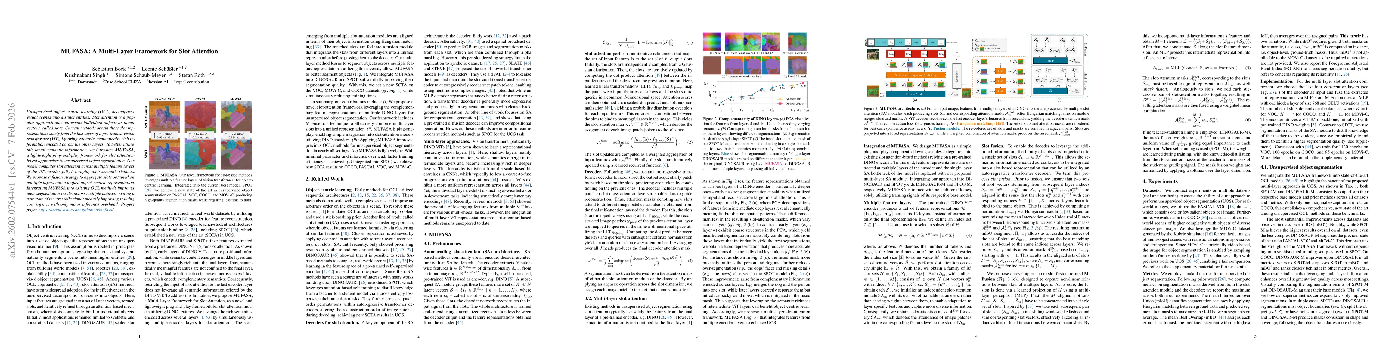 Thumbnail for MUFASA: A Multi-Layer Framework for Slot Attention