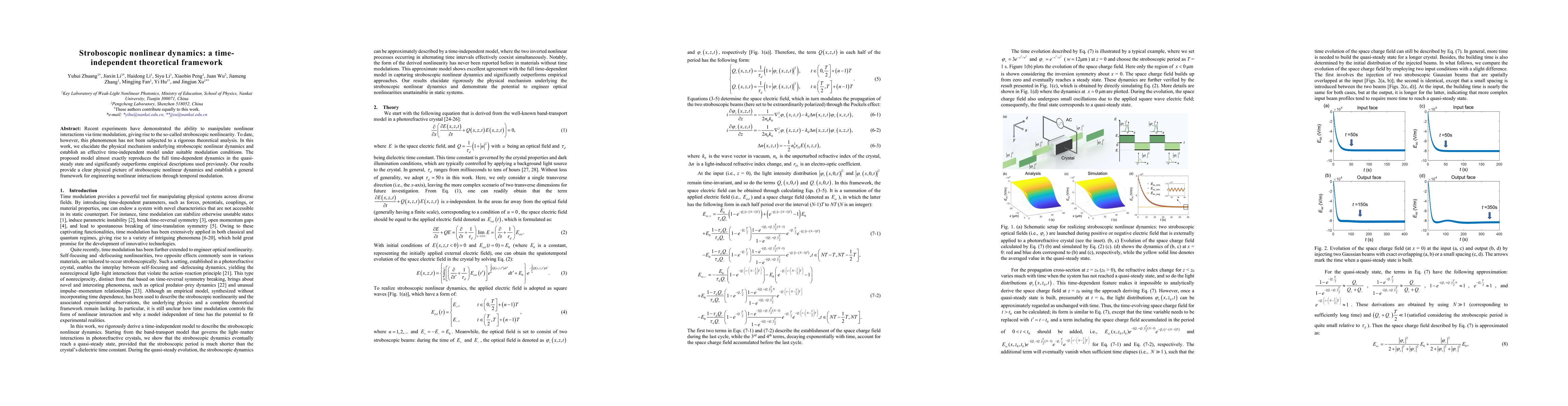 Thumbnail for Stroboscopic nonlinear dynamics: a time-independent theoretical framework