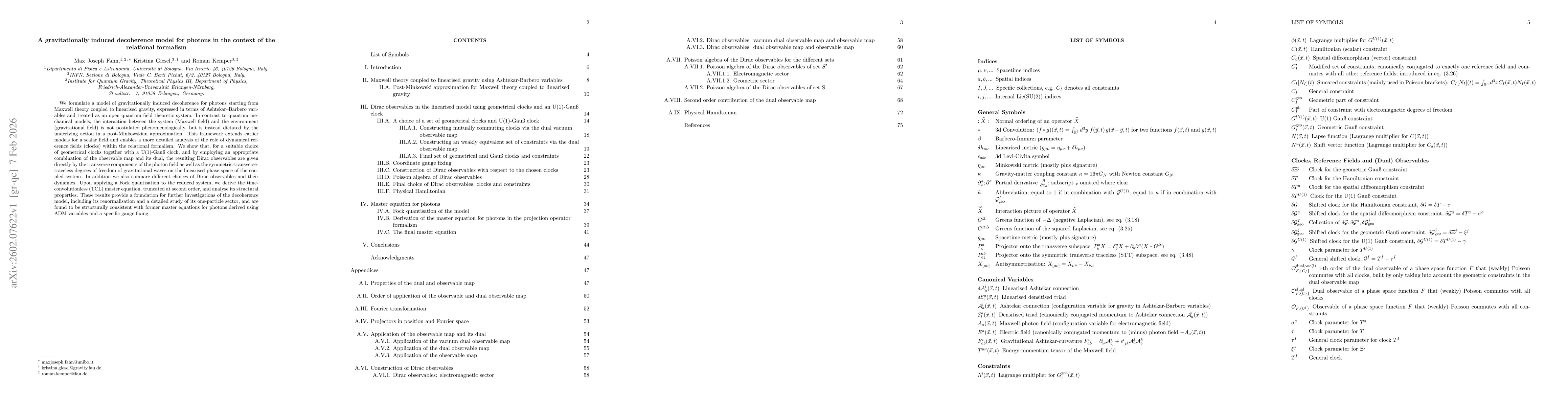 Thumbnail for A gravitationally induced decoherence model for photons in the context of the relational formalism