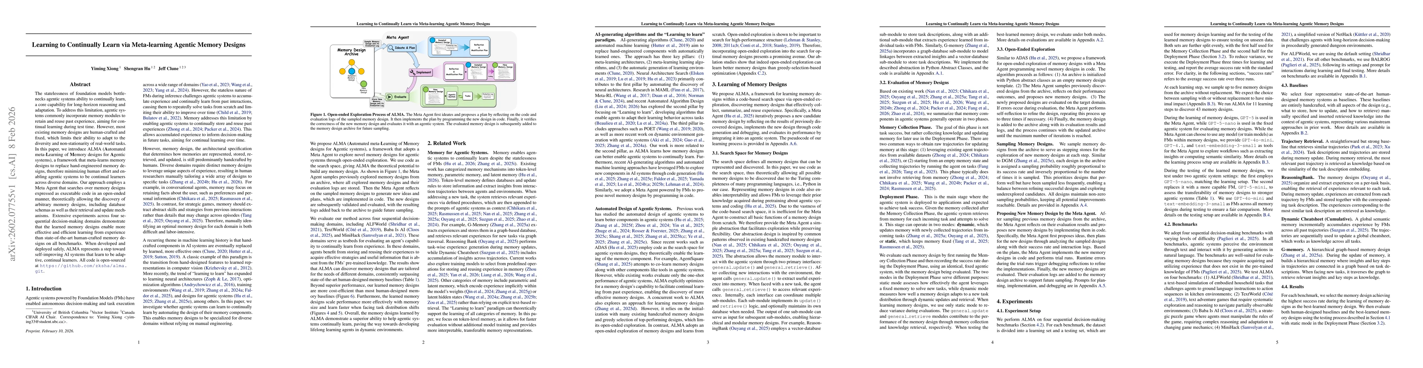Thumbnail for Learning to Continually Learn via Meta-learning Agentic Memory Designs