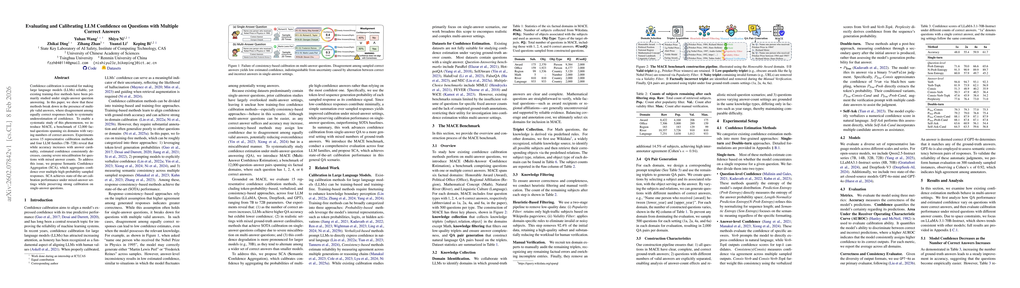 Thumbnail for Evaluating and Calibrating LLM Confidence on Questions with Multiple Correct Answers