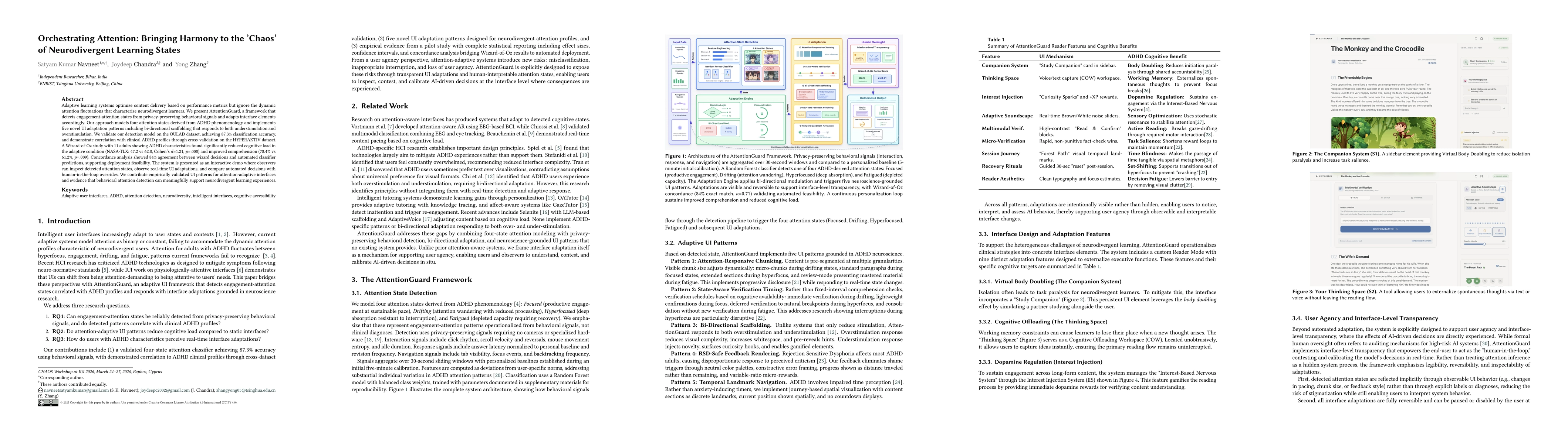 Thumbnail for Orchestrating Attention: Bringing Harmony to the 'Chaos' of Neurodivergent Learning States