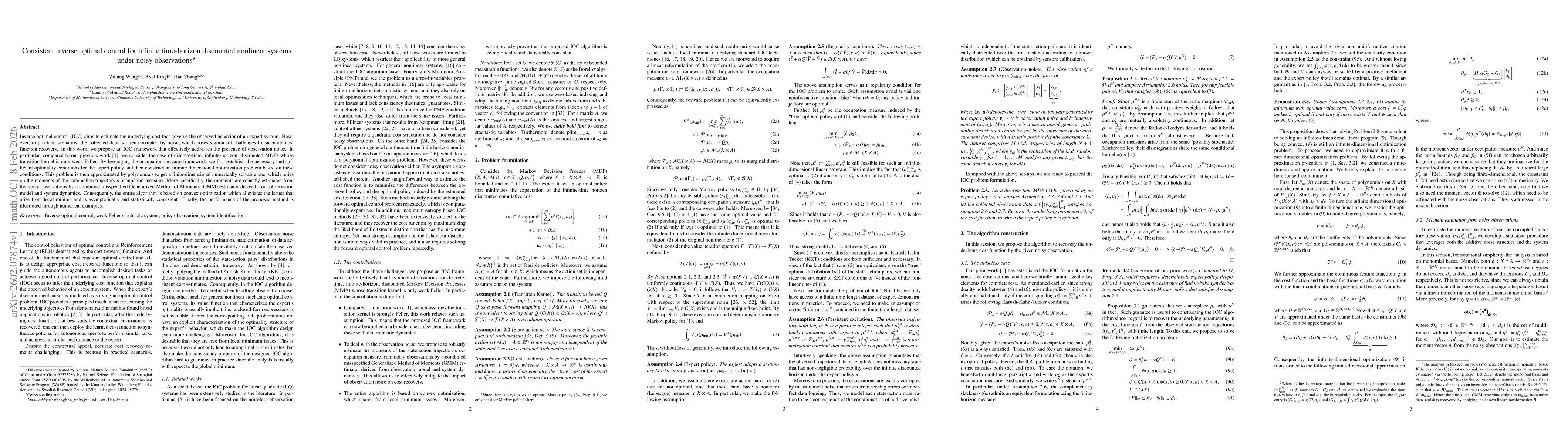 Thumbnail for Consistent inverse optimal control for infinite time-horizon discounted nonlinear systems under noisy observations