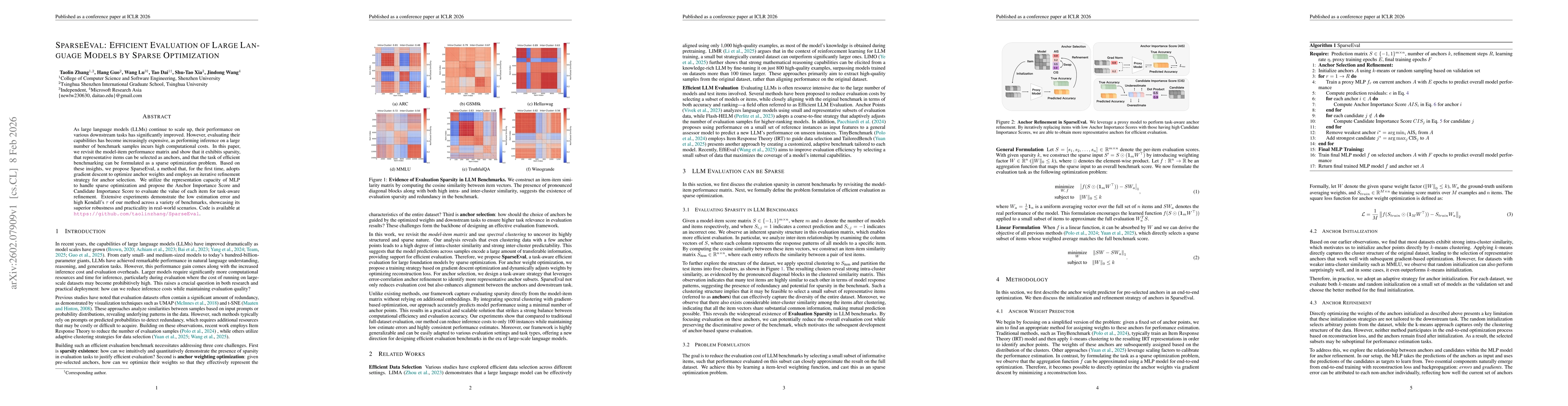 Thumbnail for SparseEval: Efficient Evaluation of Large Language Models by Sparse Optimization