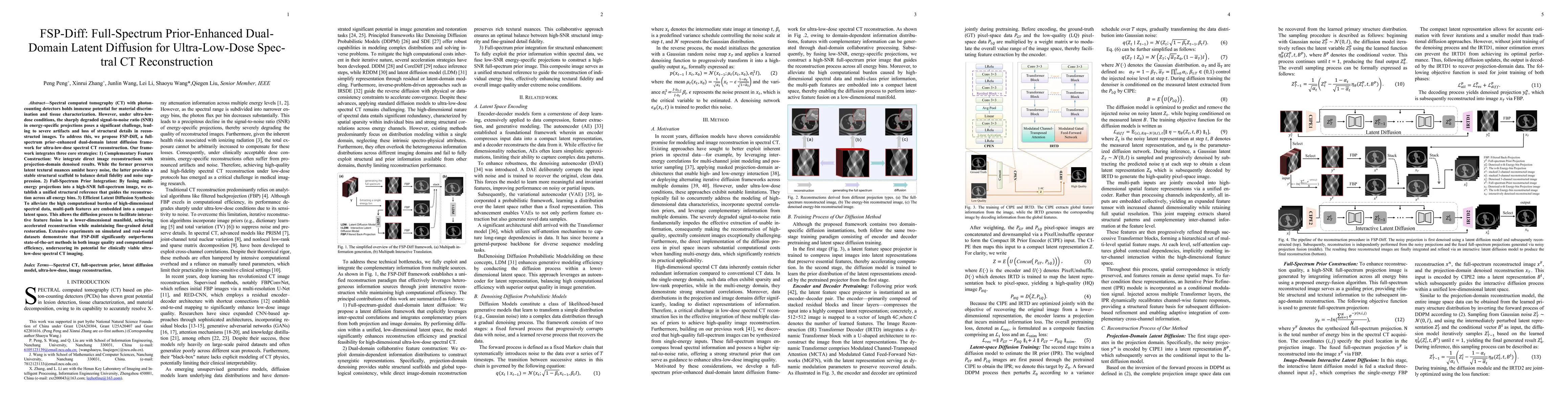 Thumbnail for FSP-Diff: Full-Spectrum Prior-Enhanced DualDomain Latent Diffusion for Ultra-Low-Dose Spectral CT Reconstruction
