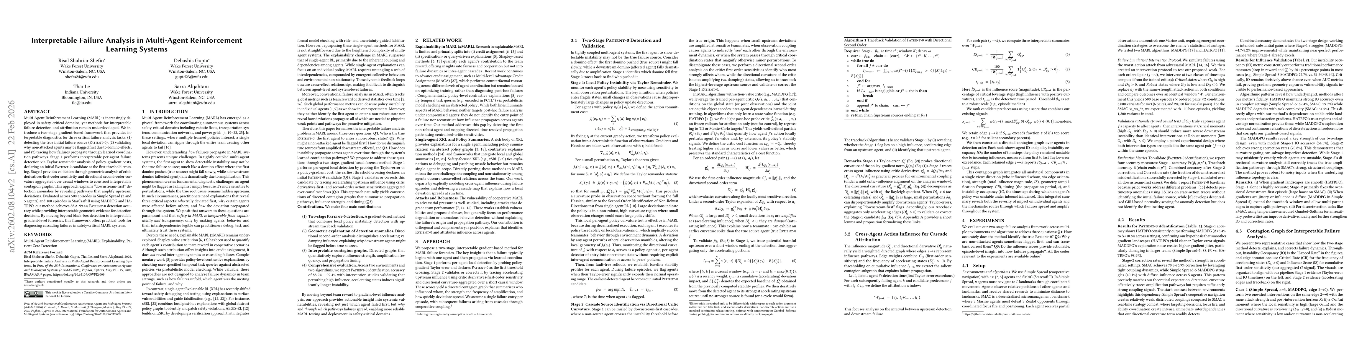Thumbnail for Interpretable Failure Analysis in Multi-Agent Reinforcement Learning Systems