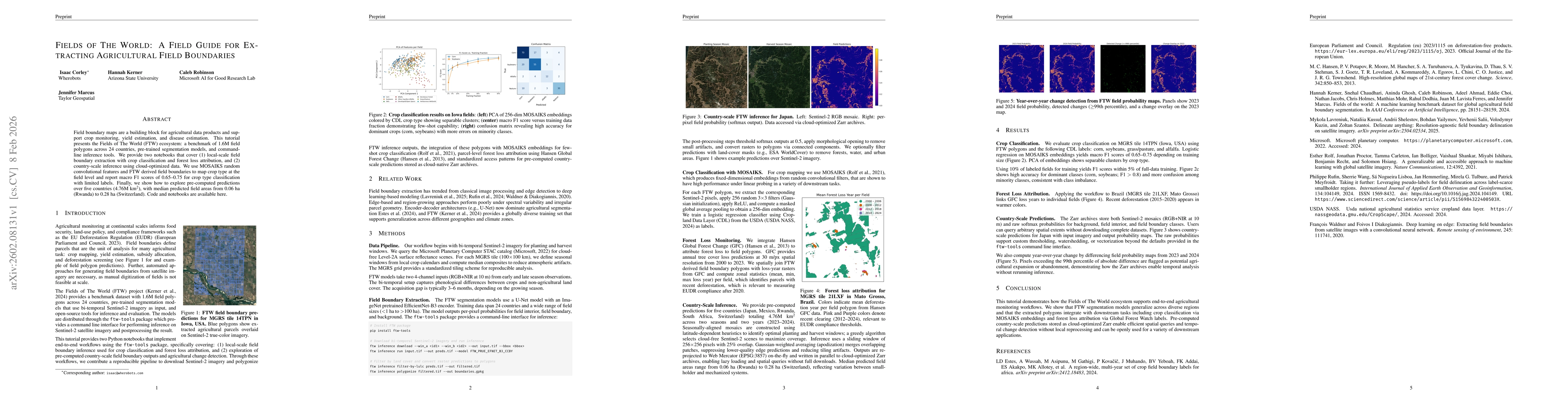 Thumbnail for Fields of The World: A Field Guide for Extracting Agricultural Field Boundaries