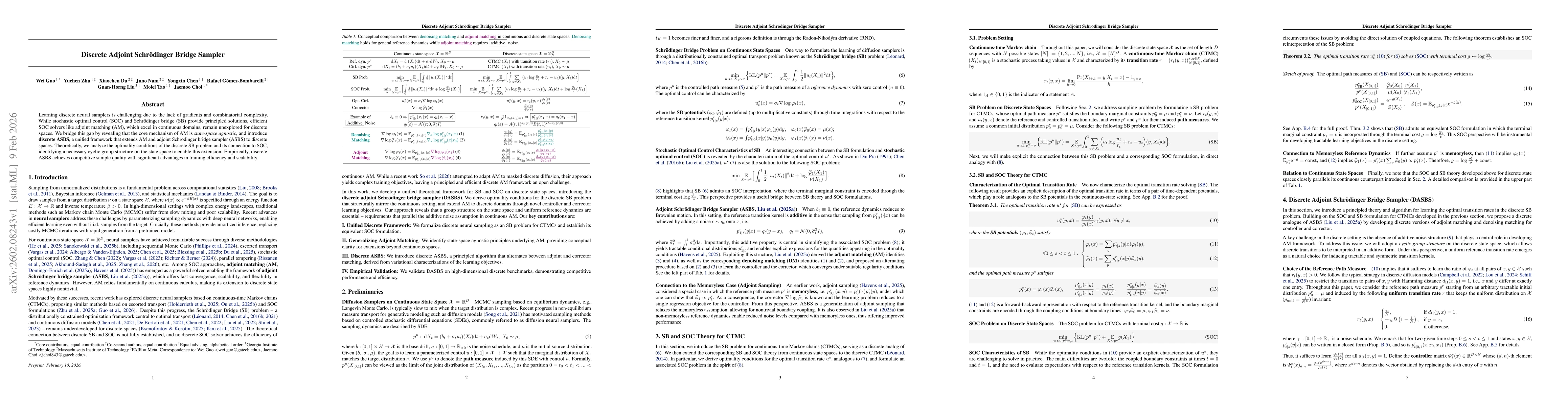Thumbnail for Discrete Adjoint Schrödinger Bridge Sampler