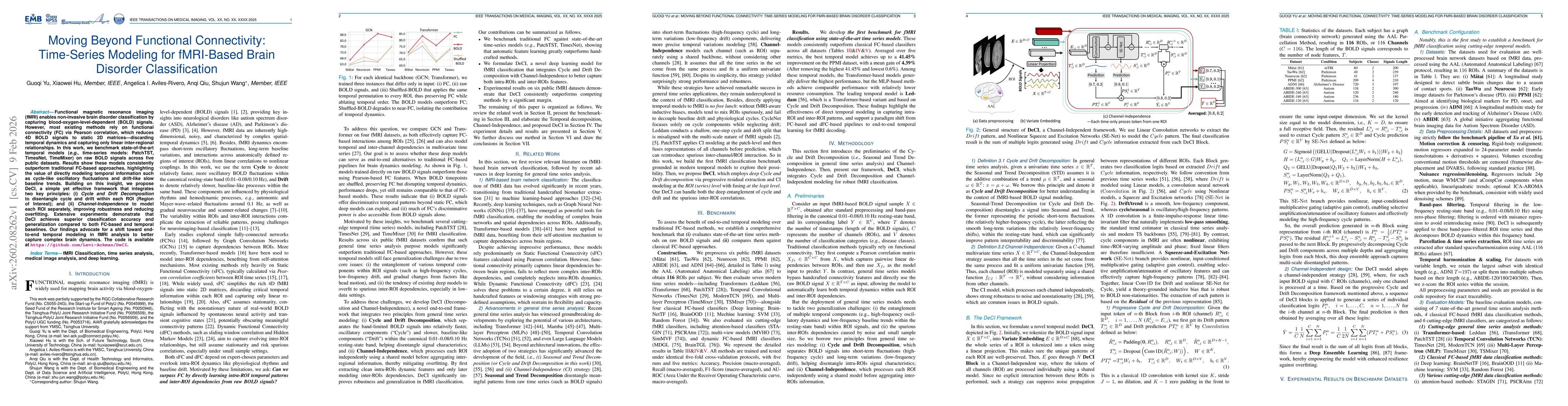 Thumbnail for Moving Beyond Functional Connectivity: Time-Series Modeling for fMRI-Based Brain Disorder Classification