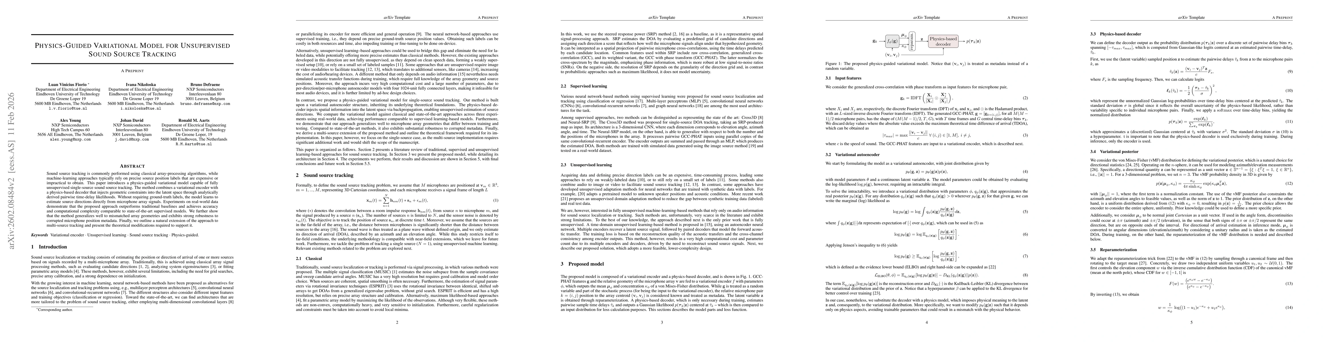 Thumbnail for Physics-Guided Variational Model for Unsupervised Sound Source Tracking