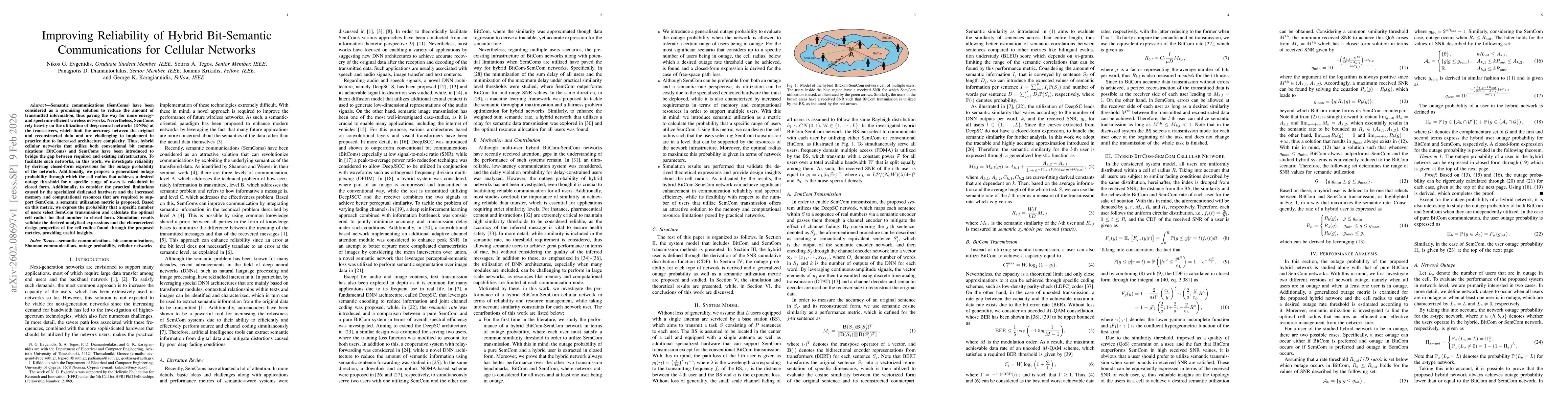 Thumbnail for Improving Reliability of Hybrid Bit-Semantic Communications for Cellular Networks