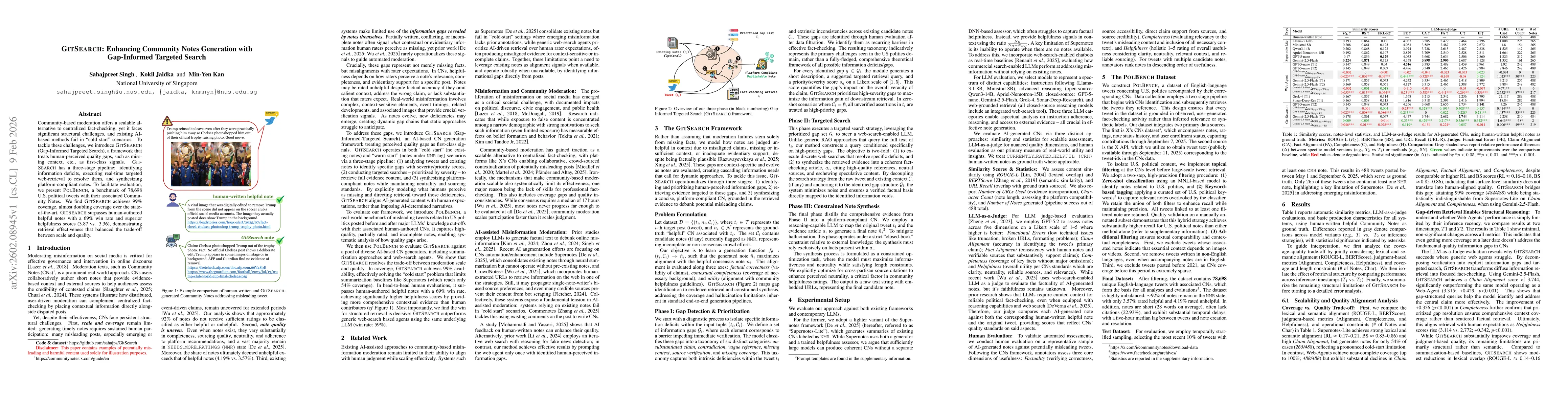 Thumbnail for GitSearch: Enhancing Community Notes Generation with Gap-Informed Targeted Search
